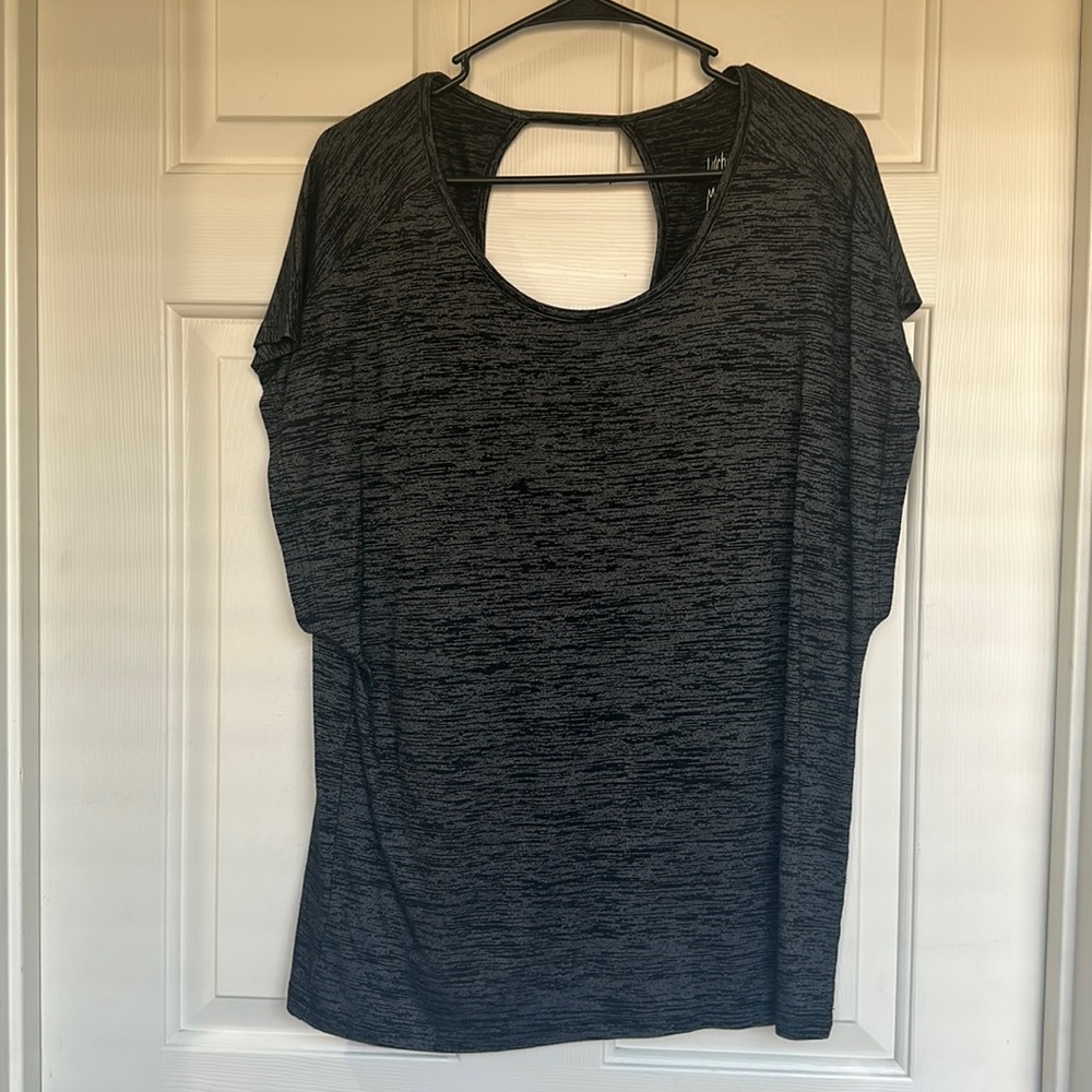 Latched Mama side opening nursing tee